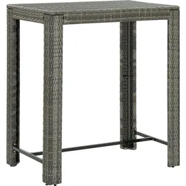 vidaXL Gartenbar-Set 7-tlg. Grau