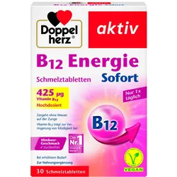 Doppelherz aktiv B12 Energie  30 St Schmelztabletten