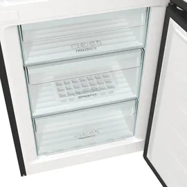 Gorenje NRK6192ABK4 Kühl-Gefrierkombination (304 l, 1860 mm hoch, Schwarz)