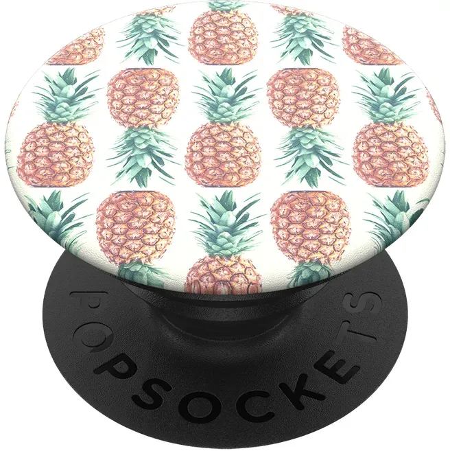 Popsockets Pineapple Pattern, Handy/Smartphone, Passive Halterung, Hand, Braun,
