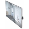 Infrarotheizung Glasheizkörper 1200W 60x120cm Dekorfarbe Spiegel silberfarben