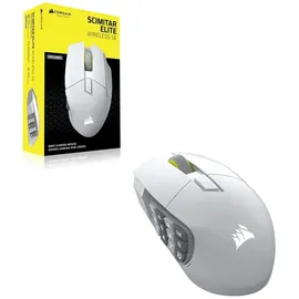 Corsair Scimitar Elite Wireless SE Weiß