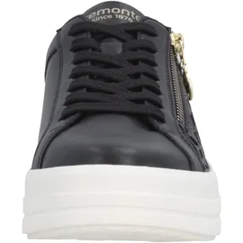 remonte Plateausneaker Damen Schwarz/Gold 41
