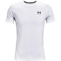 Under Armour HG Armour Fitted SS white black XXL