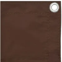 vidaXL Balkon-Sichtschutz Braun 120x600 cm Oxford-Gewebe