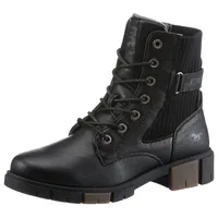 Mustang Damen Elegante Stiefelette 1443502 schwarz 9 schwarz Kunstl... 39