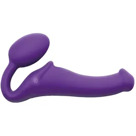 Strap-On-Me Strap-on-me, Vibrating Bendable Strap-on - Size M, 34 cm,