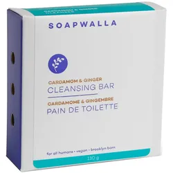 SOAPWALLA Cardamom & Ginger Cleansing Bar 110 g