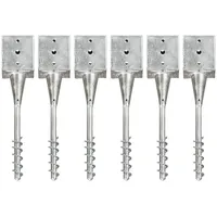 VidaXL Erdspieße 12 x 12 x 56 cm 6