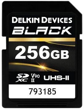 Delkin BLACK UHS-II Rugged SD Card (V90) 256 GB