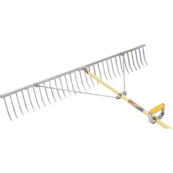 Offner Handschlepprechen 30 Zinken mit Stiel und Handgriff Q4230IG