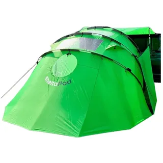 sheltapod Bus Vorzelt Heckzelt Buszelt Camping Bus Zelt SUV VW Van Freistehend Farbe: Green