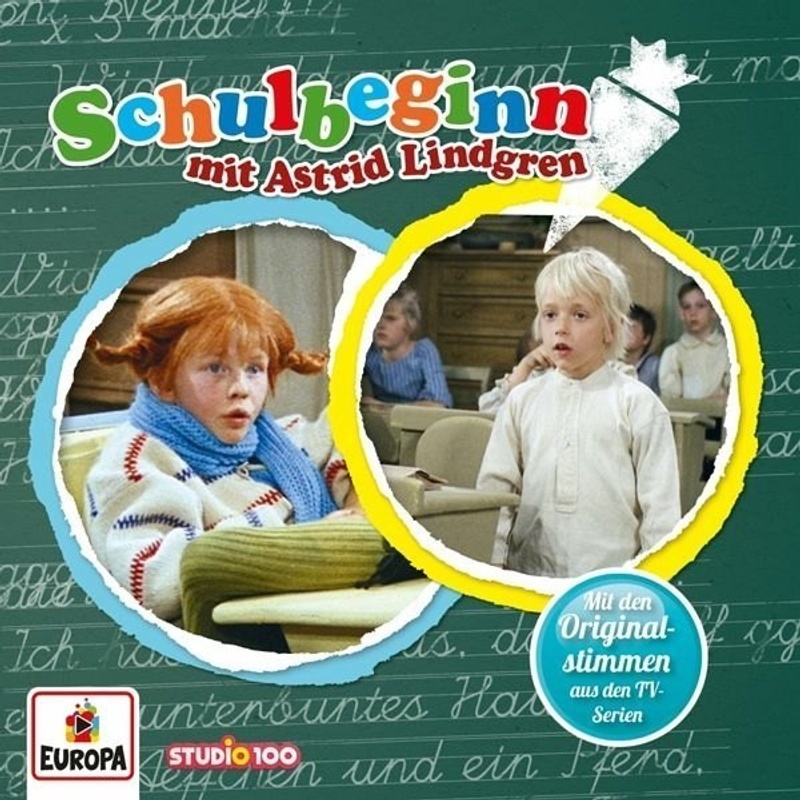 Schulbeginn Mit Astrid Lindgren 1 Audio-Cd - Pippi Langstrumpf & Michel  Pippi Langstrumpf (Hörbuch)