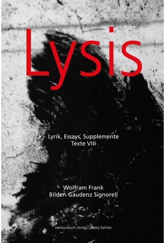 Lysis - Wolfram Frank  Kartoniert (TB)