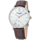 EICHMÜLLER Herrenuhr 3036-07 Sonnenschliff braun Lederband 41 mm