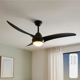 RL Alesund 115 cm Deckenventilator Schwarz