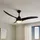 RL Alesund 115 cm Deckenventilator Schwarz