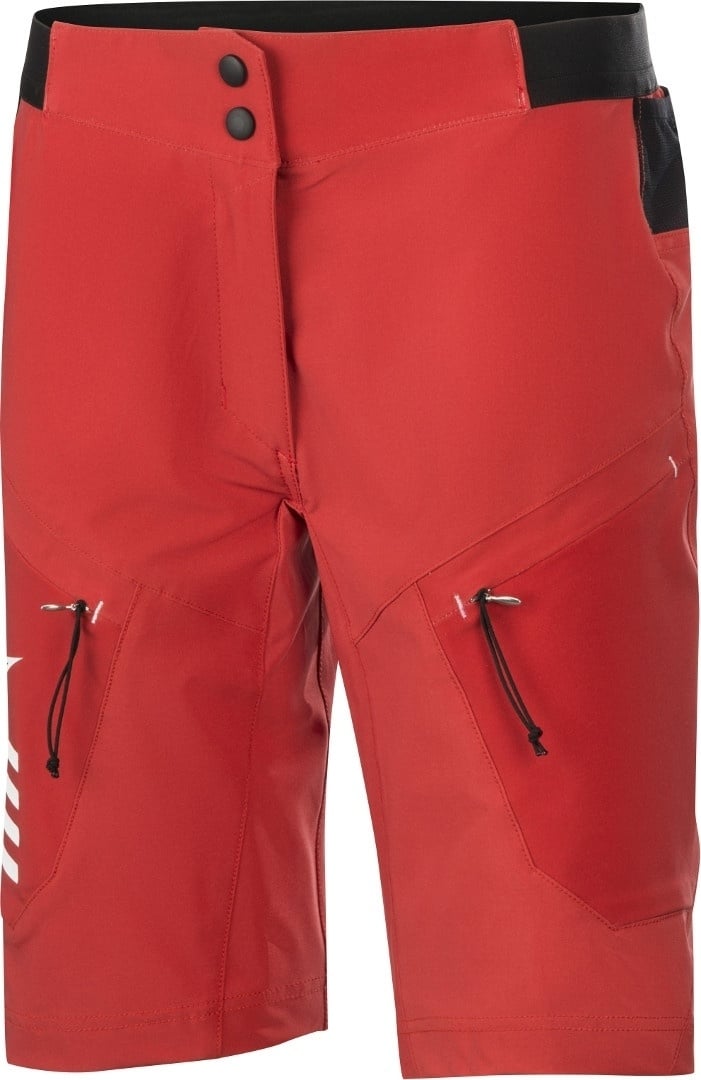 Alpinestars Stella Hyperlite Damesfiets broek, rood, 28 Voorvrouw