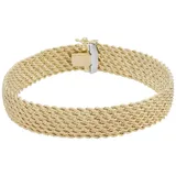 Firetti Armkette »Schmuck Geschenk Gold 585 Armschmuck Armband Goldarmband Kordel«, 85323120-21 gelbgoldfarben