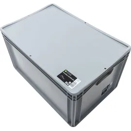 Eurobox-System Auflagedeckel für Eurobox 60 x 40 cm 1-tlg. grau