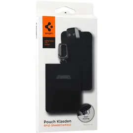 SPIGEN Klasden Keyless Go Tasche Auto RFID-Signalblockierung Autoschlüssel Hülle Schutztasche - Schwarz