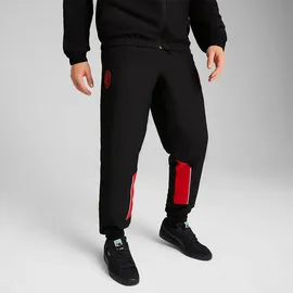 Puma A.C. Milan - ftblARCHIVE Hose, Fußball- und Trainingshose, Sportshorts, offizielles Produkt, Erwachsene, Schwarz, L