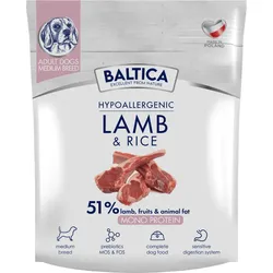 BALTICA Lamm- und Reisfutter für mittelgroße Rassen M 1kg