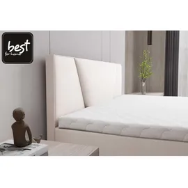 Best For Home Boxspringbett 140 x 200 cm Creme