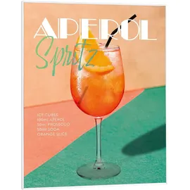 Reinders! Aperol Time Holz mehrfarbig 40x50 cm 1 St.