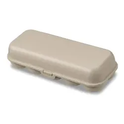 Koziol Eierbox EGGS TO GO für 10 Eier, spülmaschinengeeignet 7179700 , Farbe: beige
