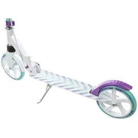 Raven Klappbarer Roller mit Bremse und Federung 200mm Pastelle PRO weiß|grün|violett No Size