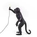 SELETTI Monkey Lamp Schwarz