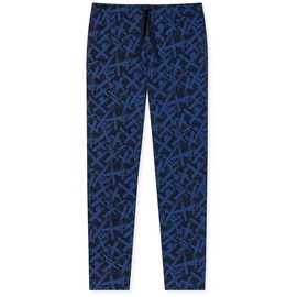 SCHIESSER Pyjamahose Mix & Relax schlaf-hose schlaf-hose pyjama blau 56
