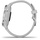 Garmin Venu 2S 40 mm Silikonarmband hellgrau/silber