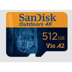 SanDisk Outdoors 4K microSDXC-UHS-I Karte 512GB