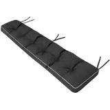 Bjird Bankauflage 120 x 40 x 8 cm schwarz 1 St.