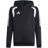 adidas Tiro 26 League Kinder Kapuzensweater, schwarz