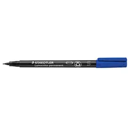 STAEDTLER Lumocolor Folienstift blau 0,4 mm permanent