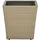 vidaXL Beistelltisch 41,5 x 41,5 x 44 cm Beige