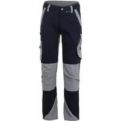 Stretch-Bundhose "NORIT" - 28 - schwarzblau/zink