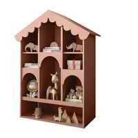 lookway Babyregal Babushka 90 x 119 x 39 cm Holz lackiert rosa