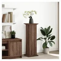 VidaXL Postament mit Stauraum Eichen-Optik 31x30x90 cm Holzwerkstoff