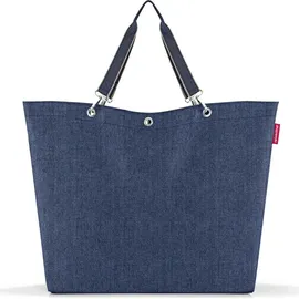 Reisenthel Herringbone Shopper Synthetik Dark Blue