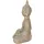 ECD Germany Buddha Figur Sitzend 50cm hoch, aus wetterfestem Polyresin Bronze, Feng Shui, Statue als Dekoration Skulpturen & Garten Gartenfigur