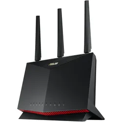 ASUS RT-AX86U Pro AX5700 AiMesh Dual Band WiFi 6 Gaming kombinierbarer Router (Tethering als 4G und 5G Router-Ersatz, PS5-kompatibel, Mobile Game Mode, AiProtection Pro, 2.5G Port, Gaming Port, Adaptive QoS)