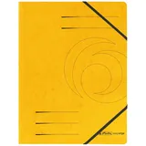 Herlitz Registermappe A4 Gelb 5 St.
