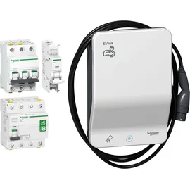 Schneider Electric EVlink Bundle G4-22kW-Kabel Typ 2-Schutzkomponenten KITEVB1A22CA