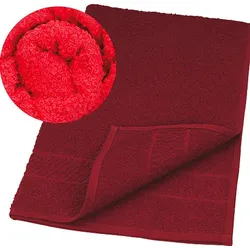 Sinelco Kabinett-Handtuch rot