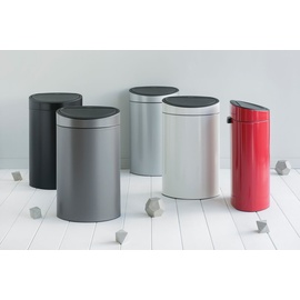 Brabantia Touch Bin New 40 l matt black steel