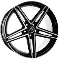 Damina Performance DM04 9,5 x 19 5 x 112 ET45 MB66,6 Schwarz Poliert